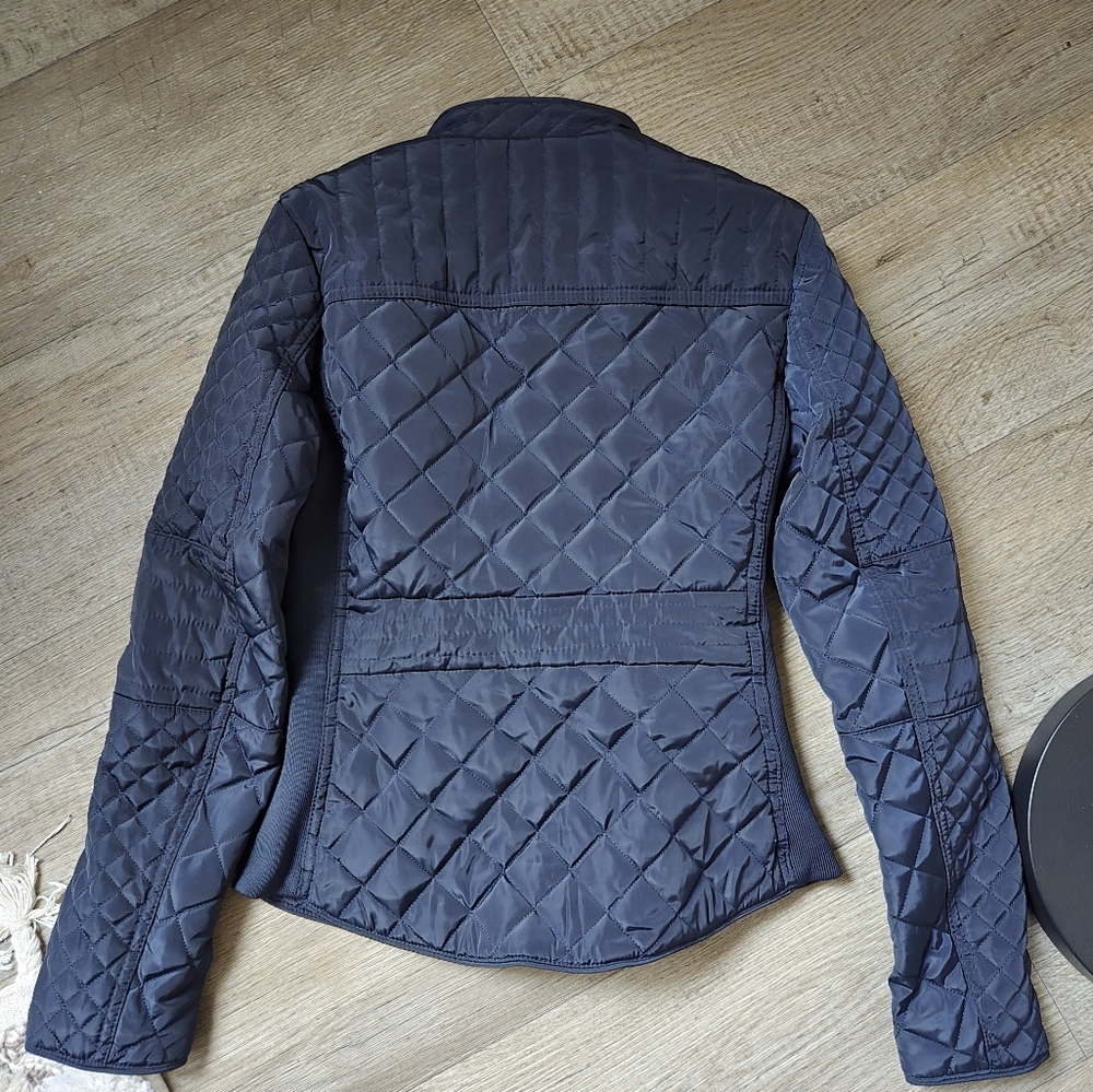 Reserved Navy Quilted Jacket - image 4